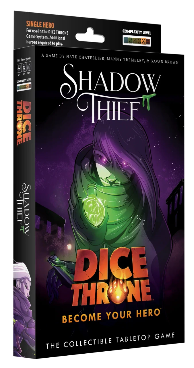 DICE THRONE HERO PACK - SHADOW THIEF (6)