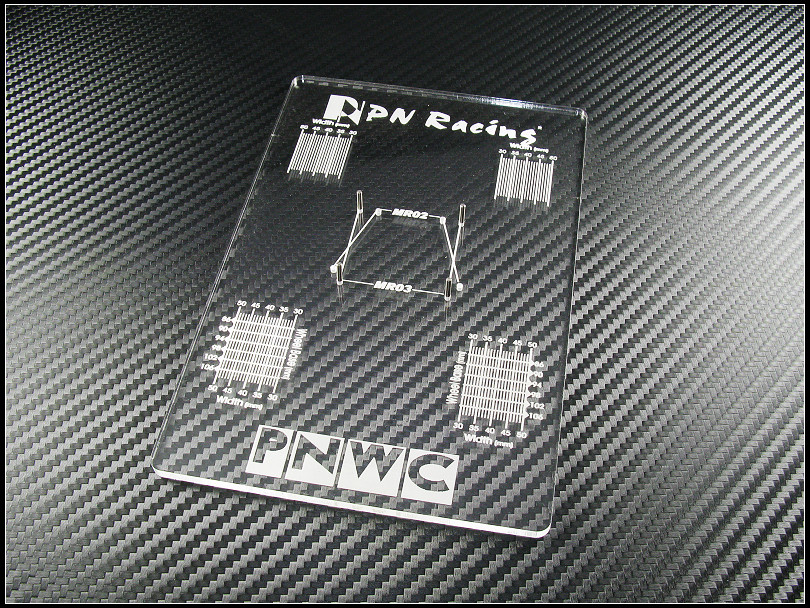 Mini-Z MR02/MR03 PNR2.5 V4 Setup Board