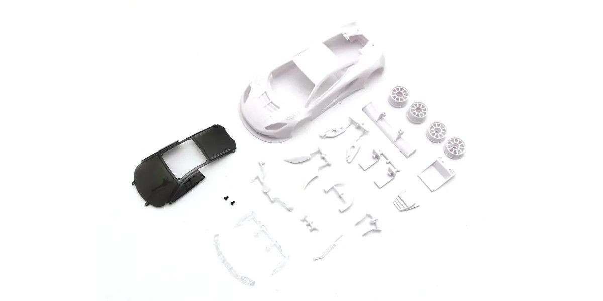 Mini-Z MR03/04 McLaren12C GT3 2013 Body w/Wheels (Unpainted)
