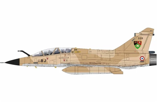 1/72 Mirage 2000N "Exercise Red Flag" 4-BJ, EC 2/4 "La Fayette", BA 116  Luxeuil, July 1992