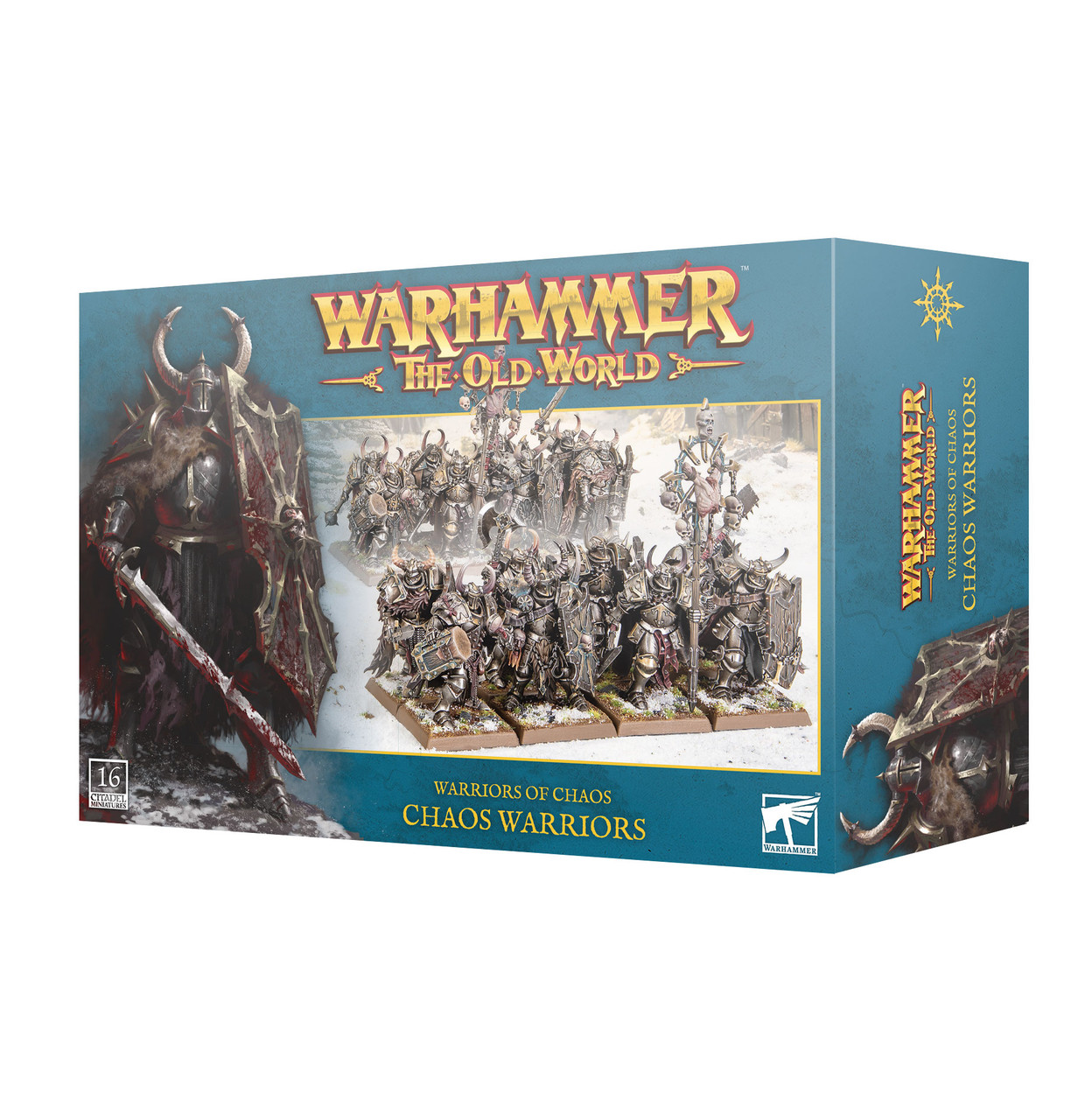 [PREORDER] GW08-21 The Old World Warriors of Chaos: Chaos Warriors