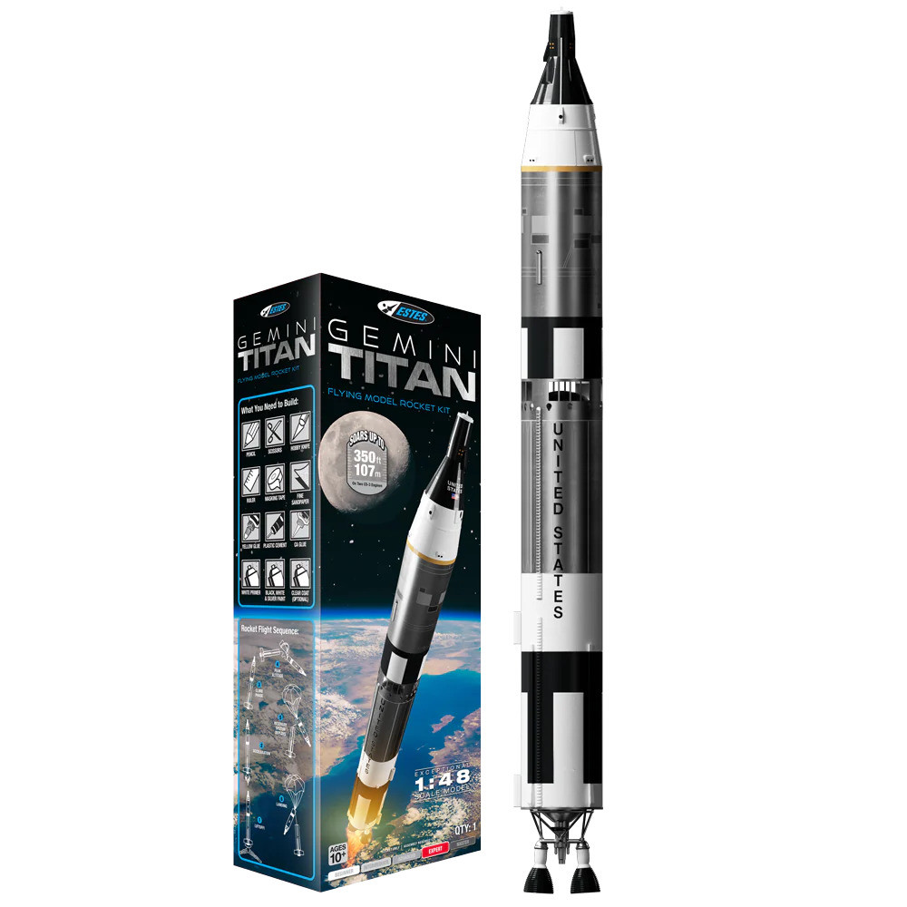 Gemini Titan Model Rocket - 2210