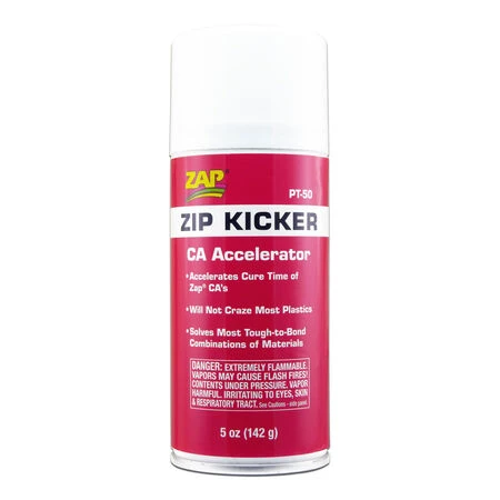 PT050 - ZAP Zip-Kicker Aerosol CA Accelerator, 5 oz