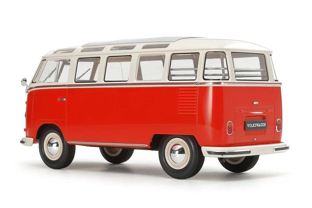 [PREORDER] 1/24 Volkswagen Type 2 (T1) Red/White - Clic Loc