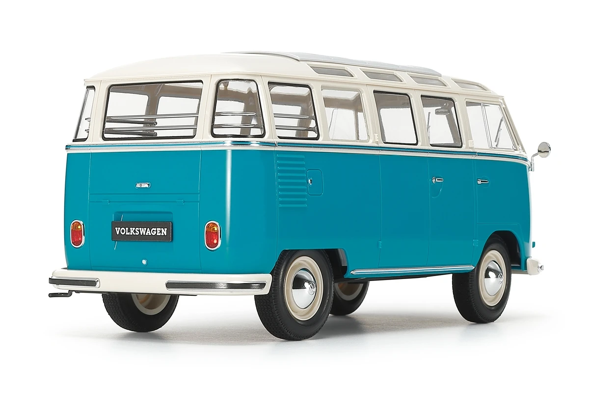 [PREORDER] 1/24 Volkswagen Type 2 (T1) Blue/White - Clic Loc