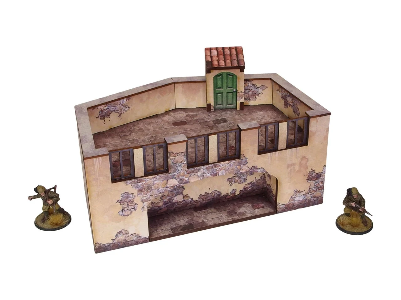 28mm Pre-Painted WWII Italy Terrace