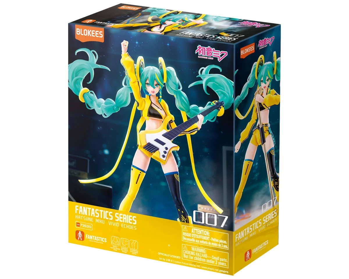 Blokees Fantastics Series Hatsune Miku Vivid Echoes Plastic Model Kit
