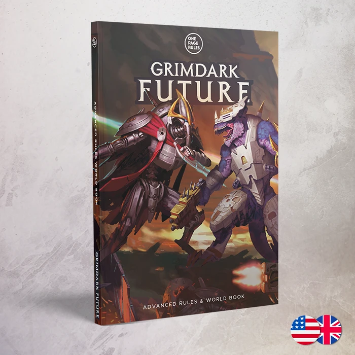 [PREORDER] Grimdark Future Advanced Rules & World Book v3.5 - Deluxe Edition