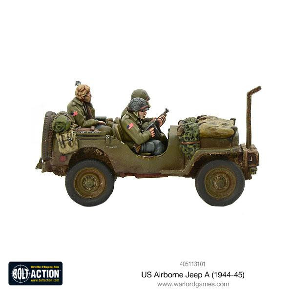 Bolt Action: Americans - US Airborne Jeep (1944-45)