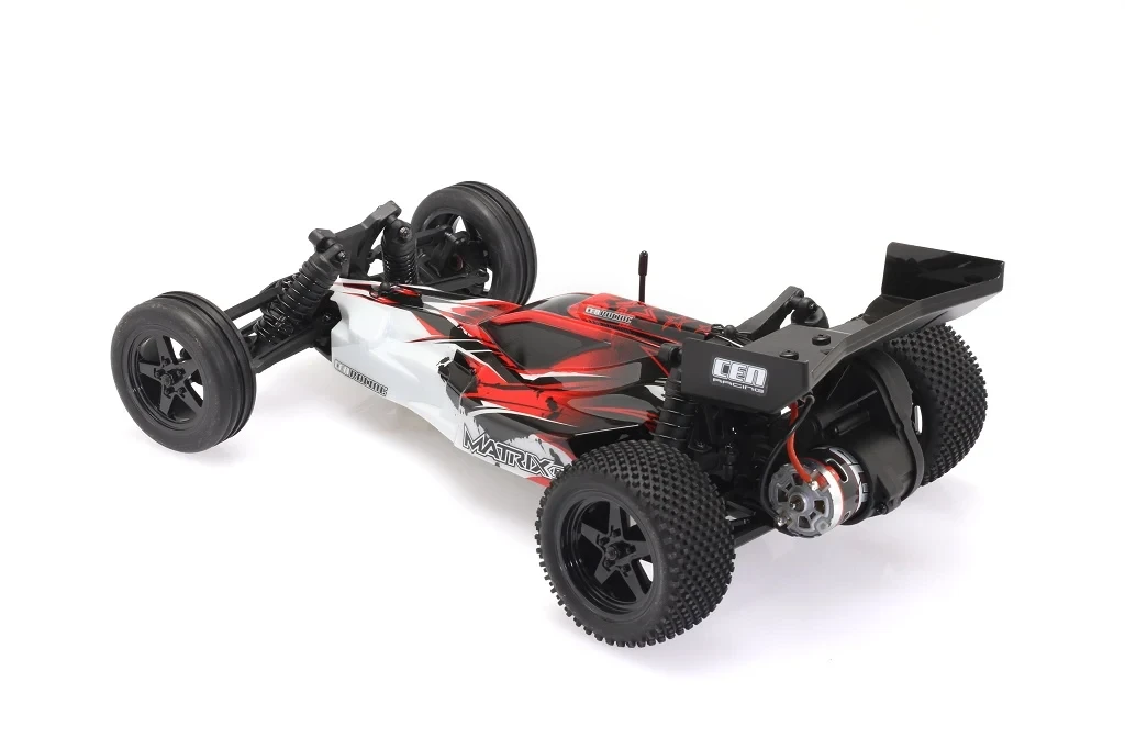 1/10 Matrix-E 2WD Buggy RTR, Red