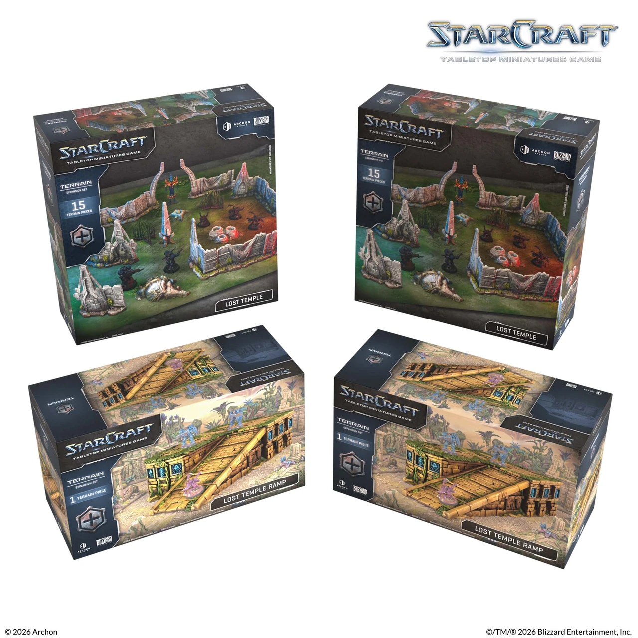 [PREORDER] StarCraft The Miniatures Game: Terrain - Bundle