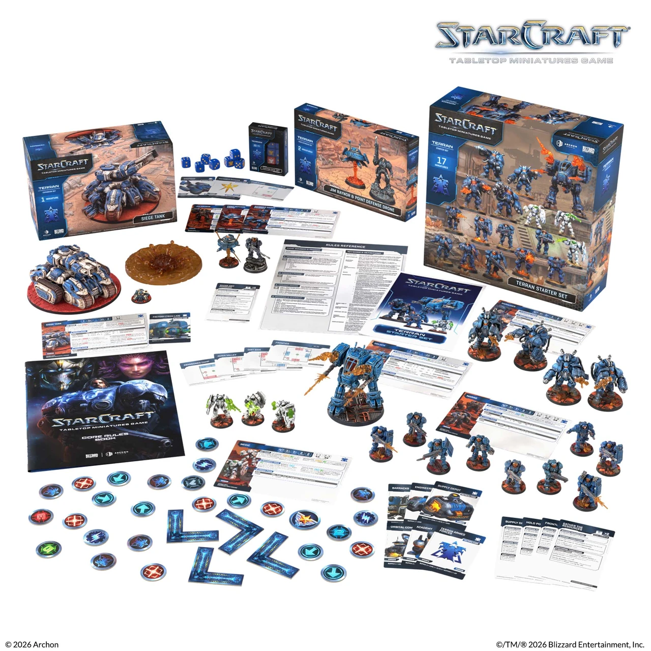 [PREORDER] StarCraft The Miniatures Game: Terran - Bundle