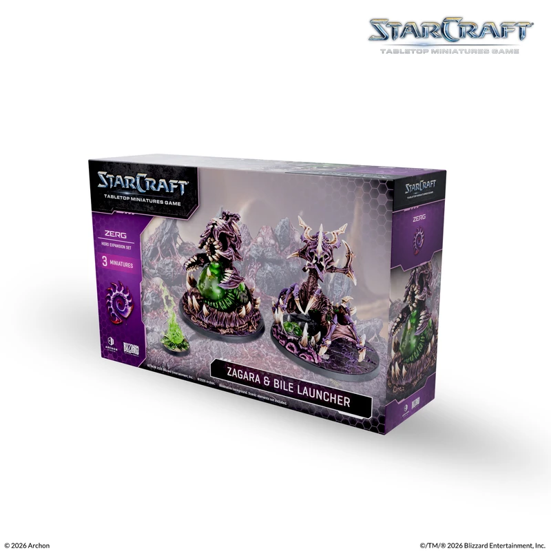 [PREORDER] StarCraft The Miniatures Game: Zerg - Zagara & Bile Launcher