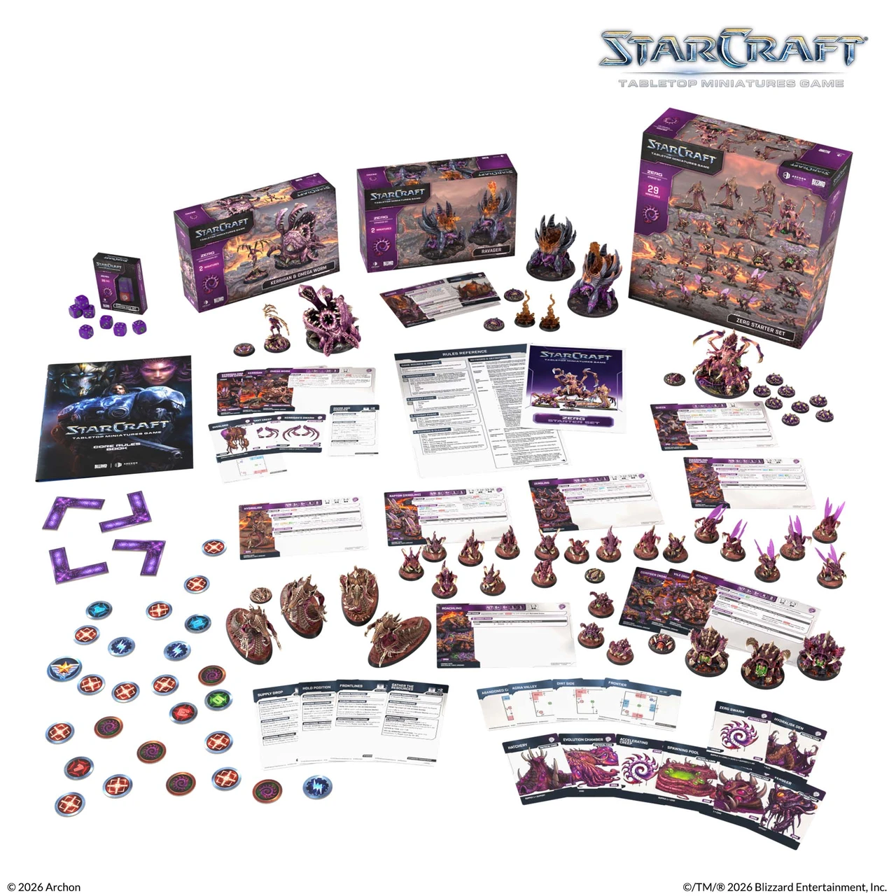 [PREORDER] StarCraft The Miniatures Game: Zerg - Bundle