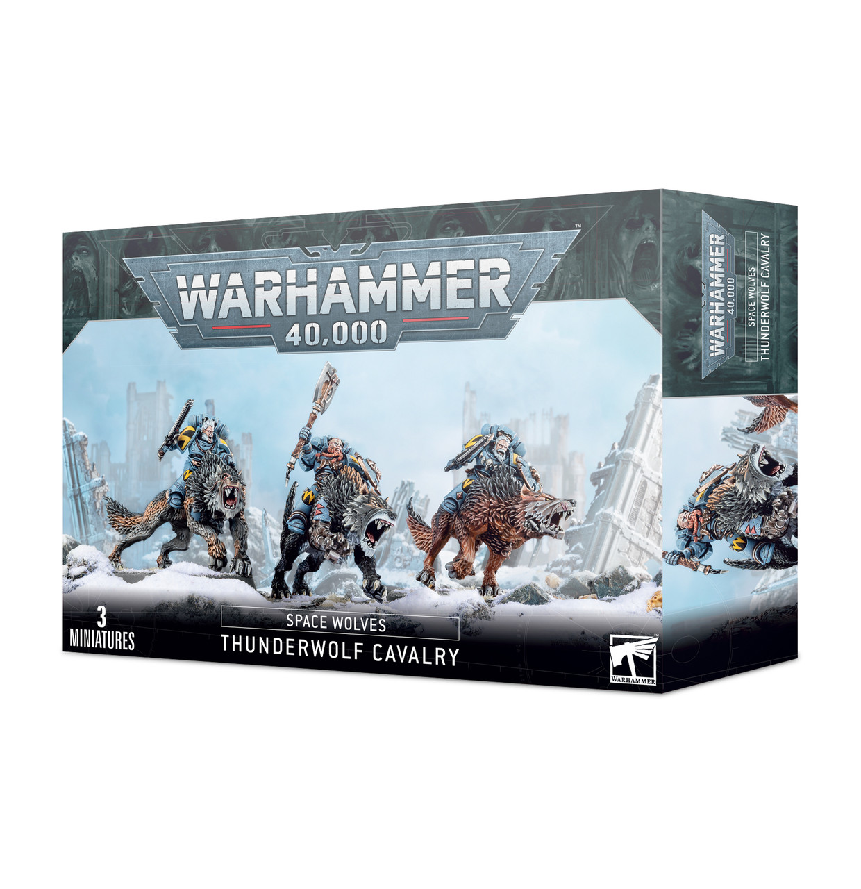 GW53-09 SPACE WOLVES THUNDERWOLF CAVALRY