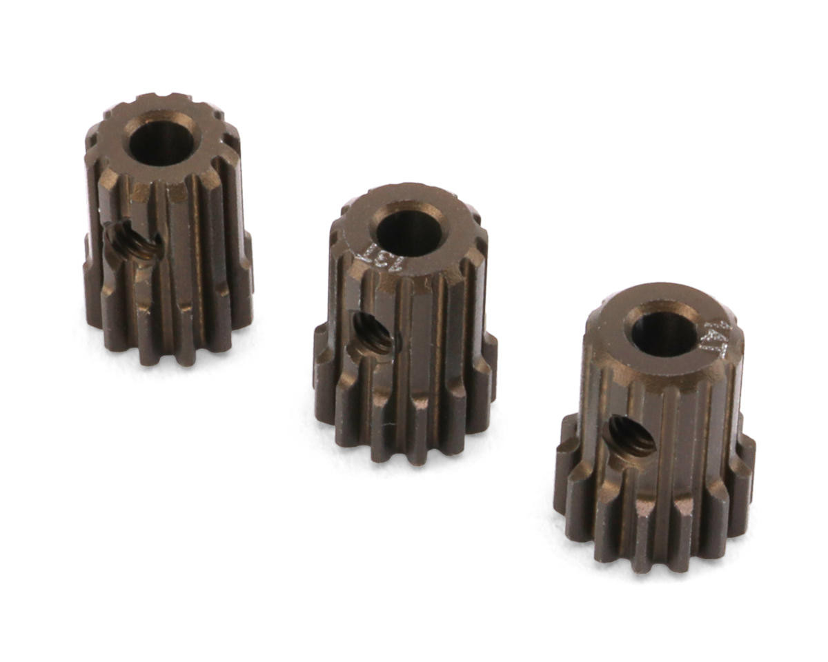 RC28R 64P Factory Team Aluminum Pinion Gears Set (12T/13T/14T)