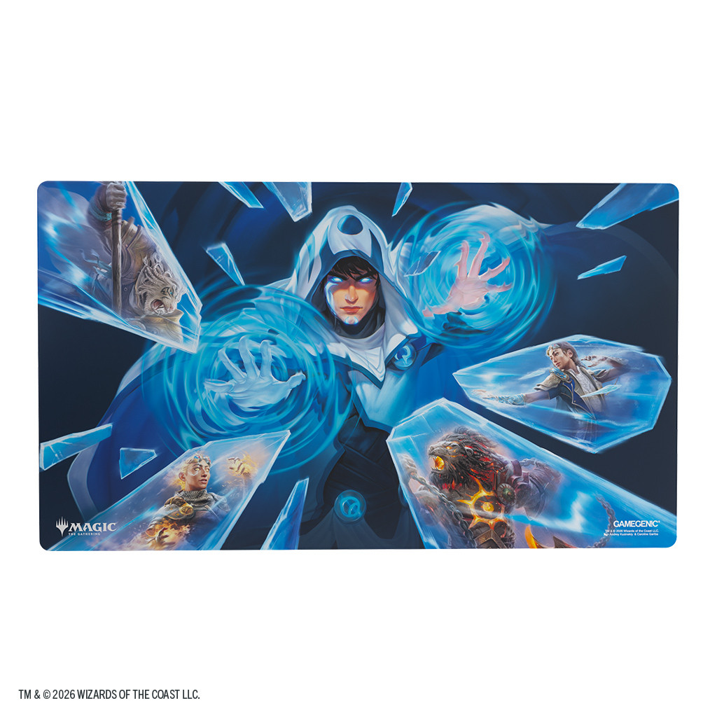 Magic: The Gathering | Reality Fracture Prime Playmat - Jace, Fracturer of Reality
