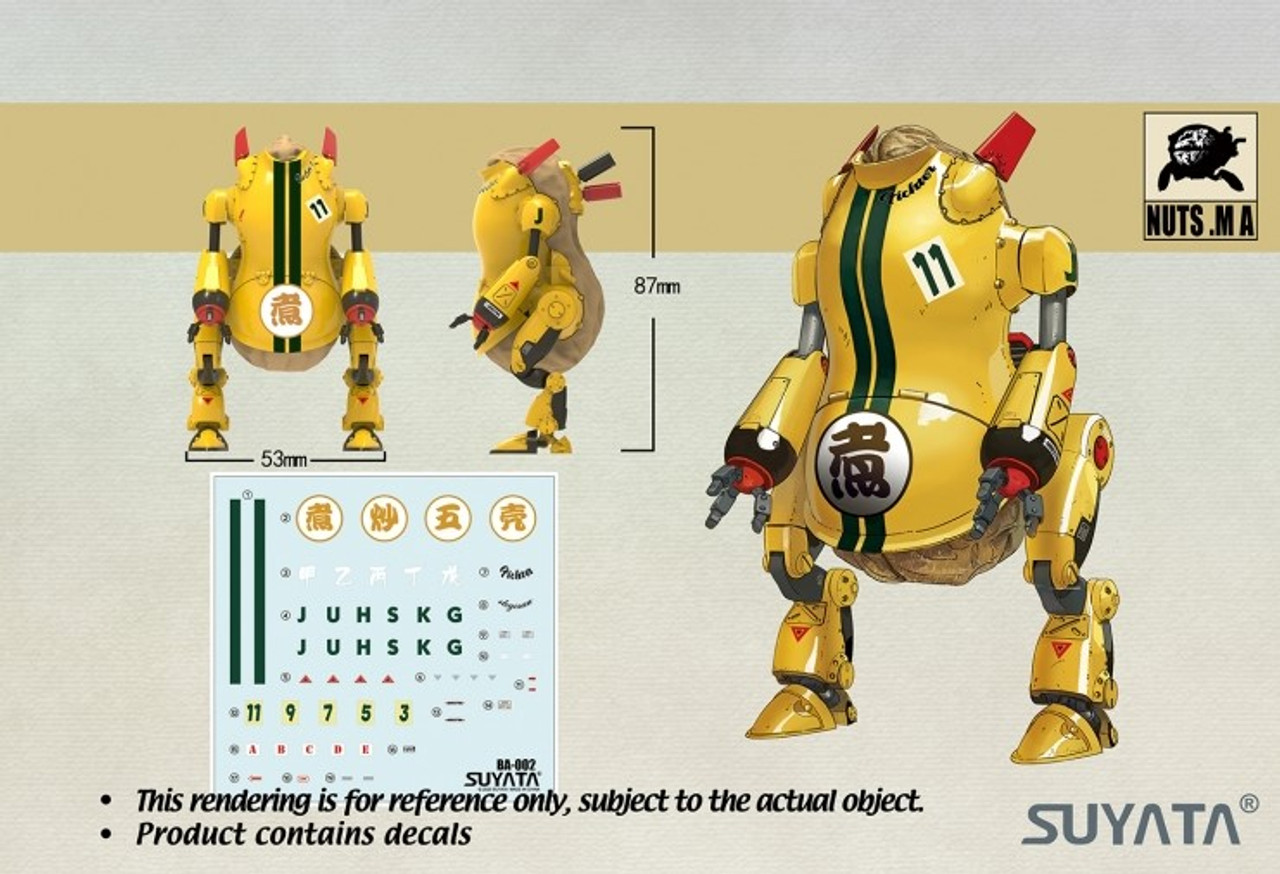 Suyata Mobile Armor - Armored Nut Peanut Plastic Model