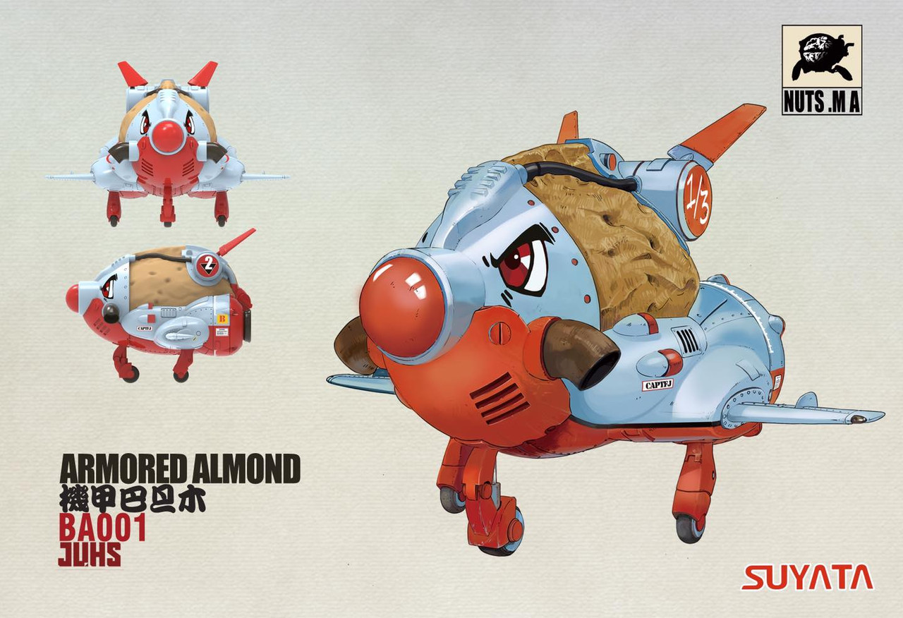 Suyata Mobile Armor - Armored Nut Almond Plastic Model