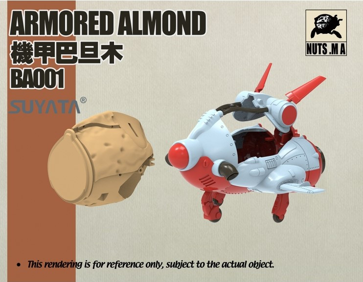 Suyata Mobile Armor - Armored Nut Almond Plastic Model
