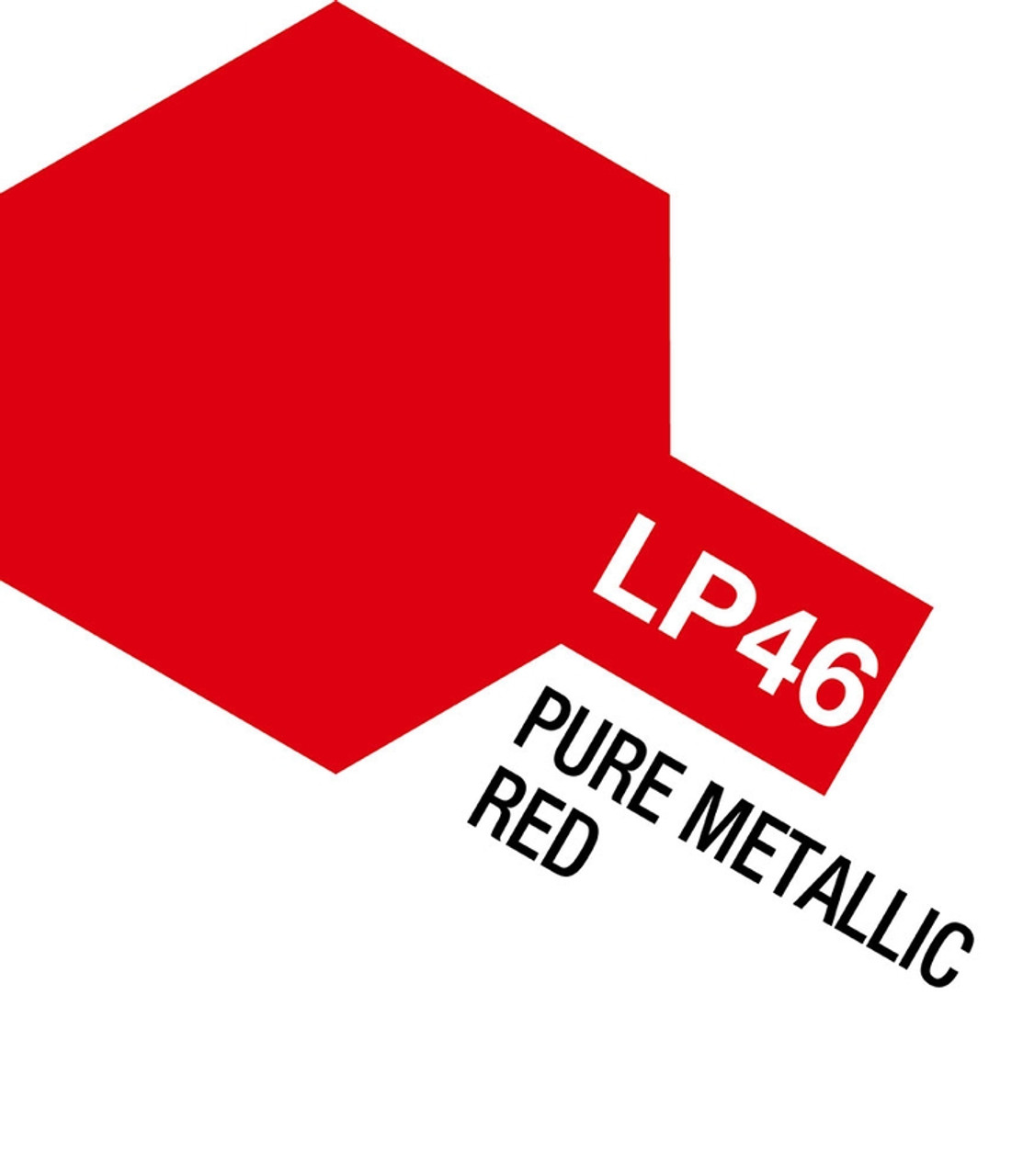 Lacquer Paint LP-46 Pure Metallic Red 10 ML - 82146