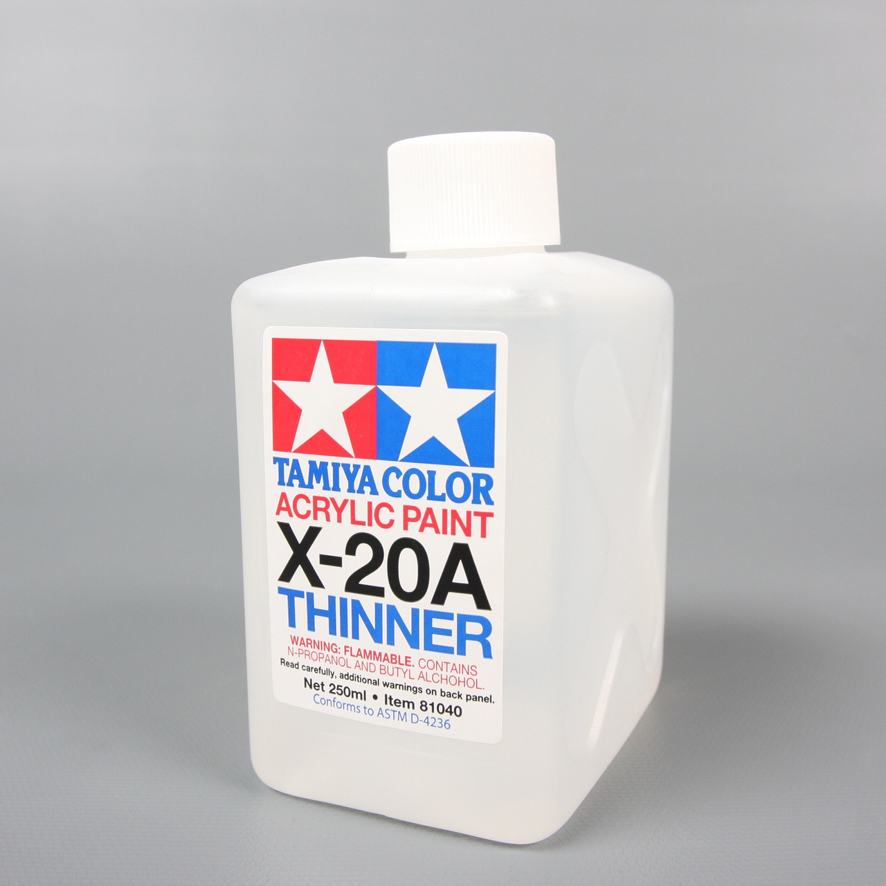 ACRYLIC  X20A POLY THINNER 250ML - 81040