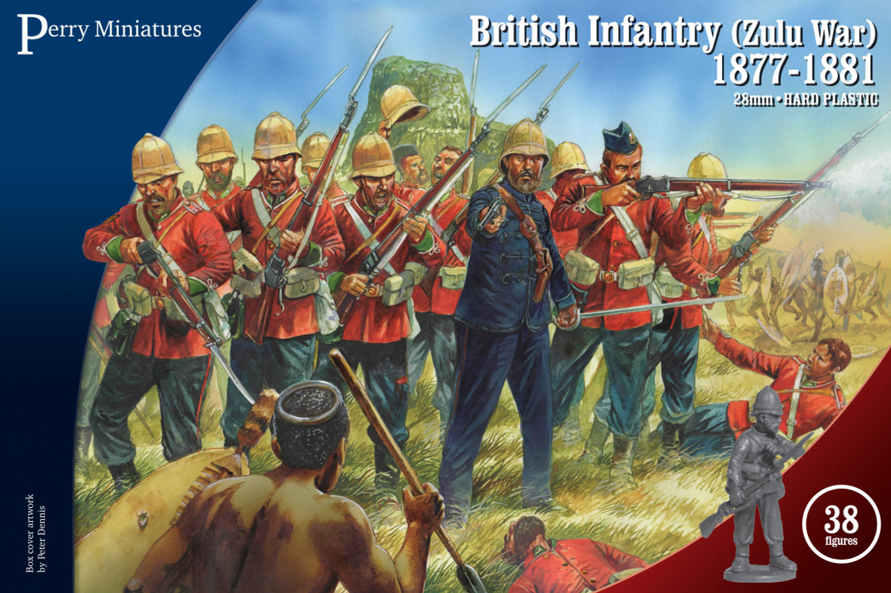 VLW20 BRITISH INFANTRY (ZULU WAR) 1877 - 1881