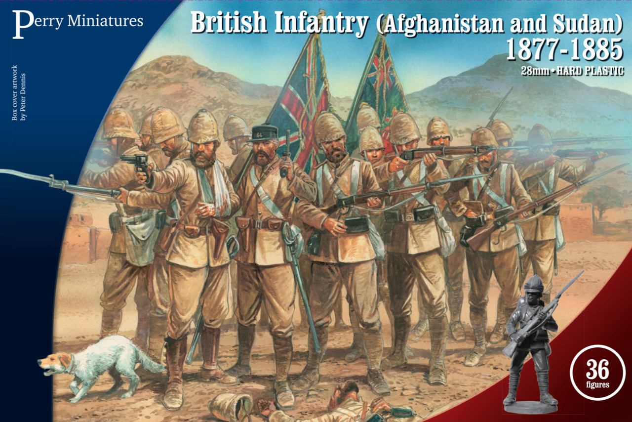 VLW1 BRITISH INFANTRY (Afghanistan and Sudan) 1877 - 1885