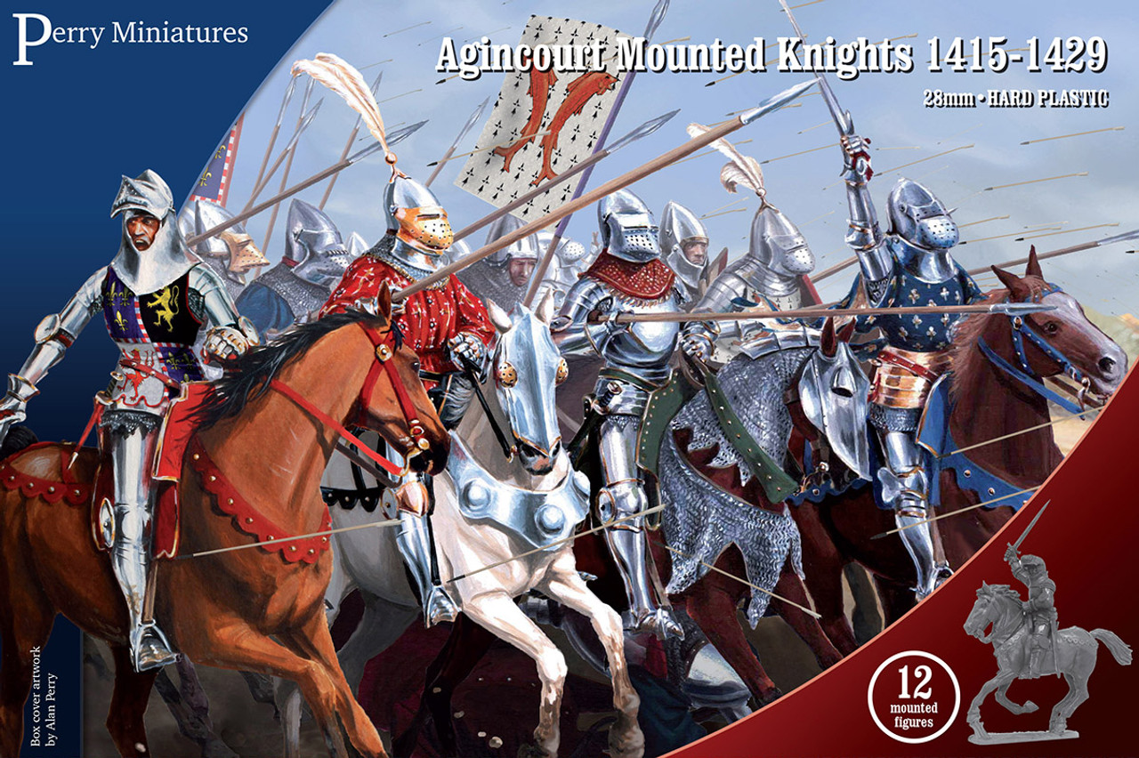 AO70 Agincourt Mounted Knights 1415 - 1429