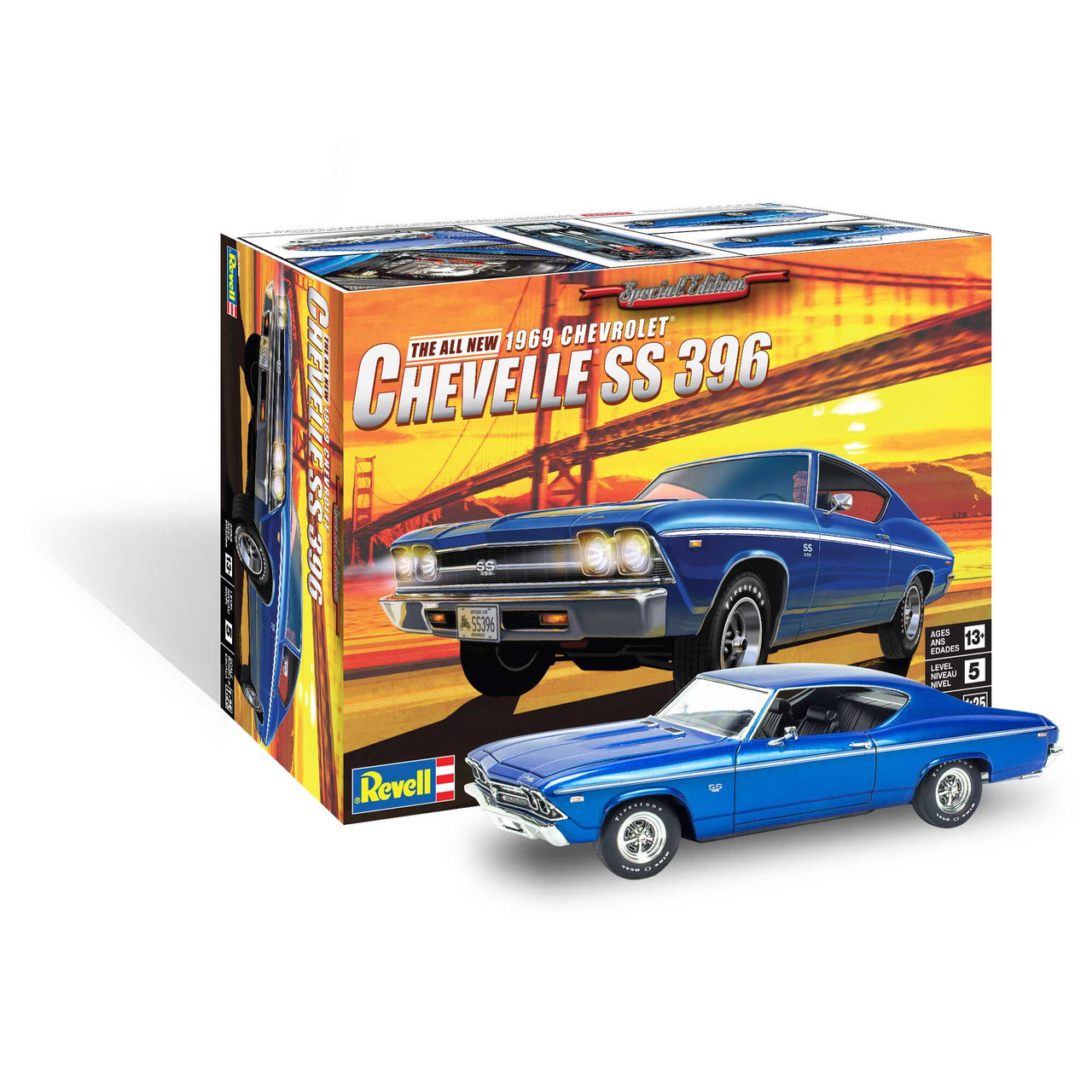 1/25 1969 Chevelle SS 396 - 85449200012