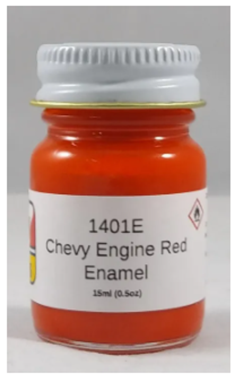 1401E Chevy Engine Red - Gloss