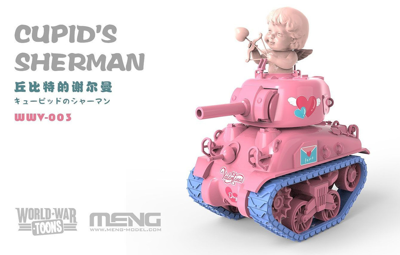 Toon Tank: Cupid`s Sherman - WWV003
