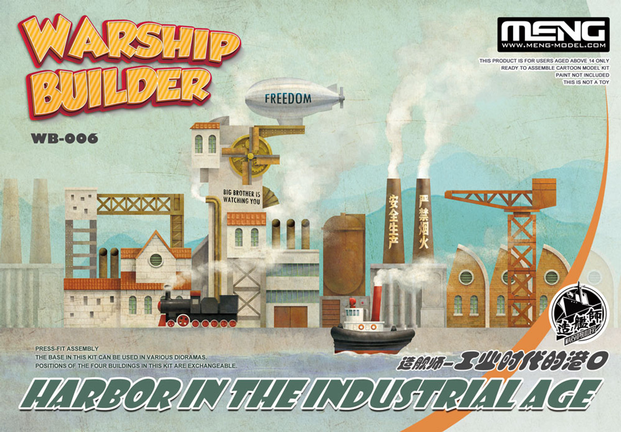 Meng WARSHIP BUILDER - HARBOR IN THE INDUSTRIAL AGE