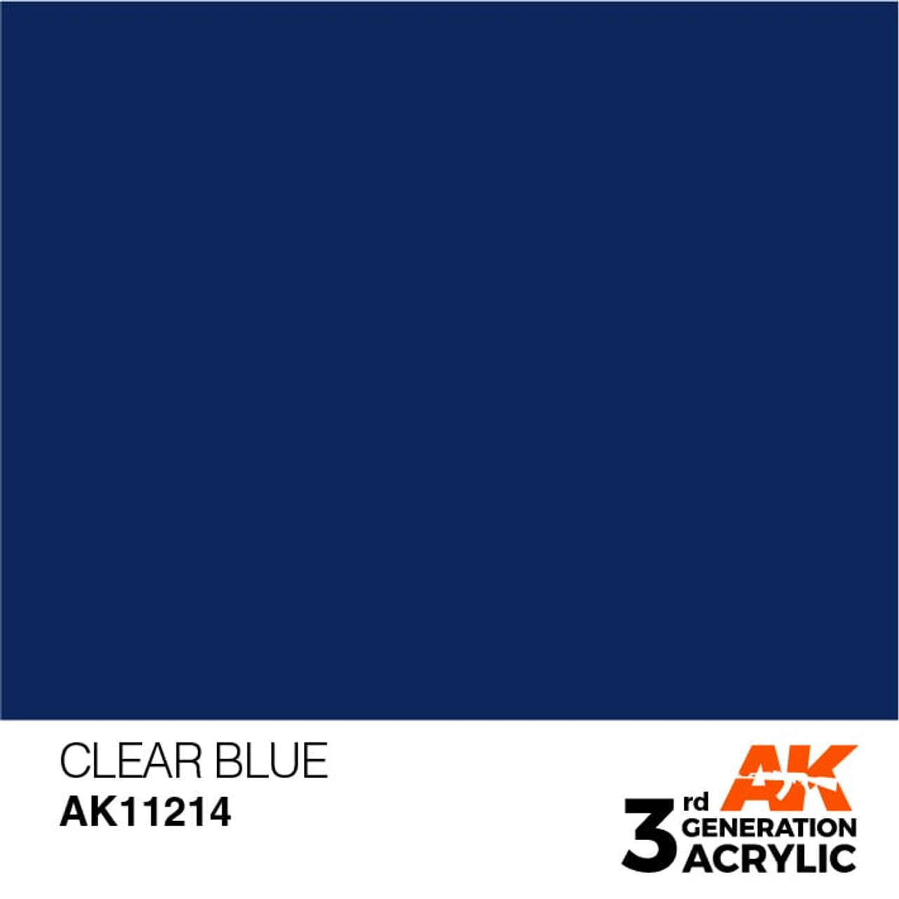 3G 214 -  Clear Blue - AK11214