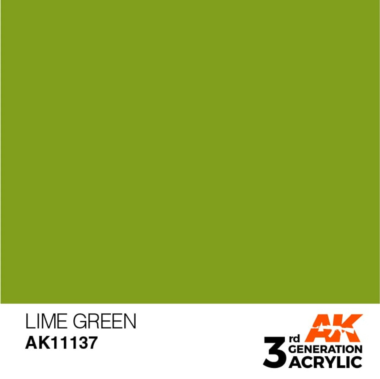 3G 137 -  Lime Green - AK11137