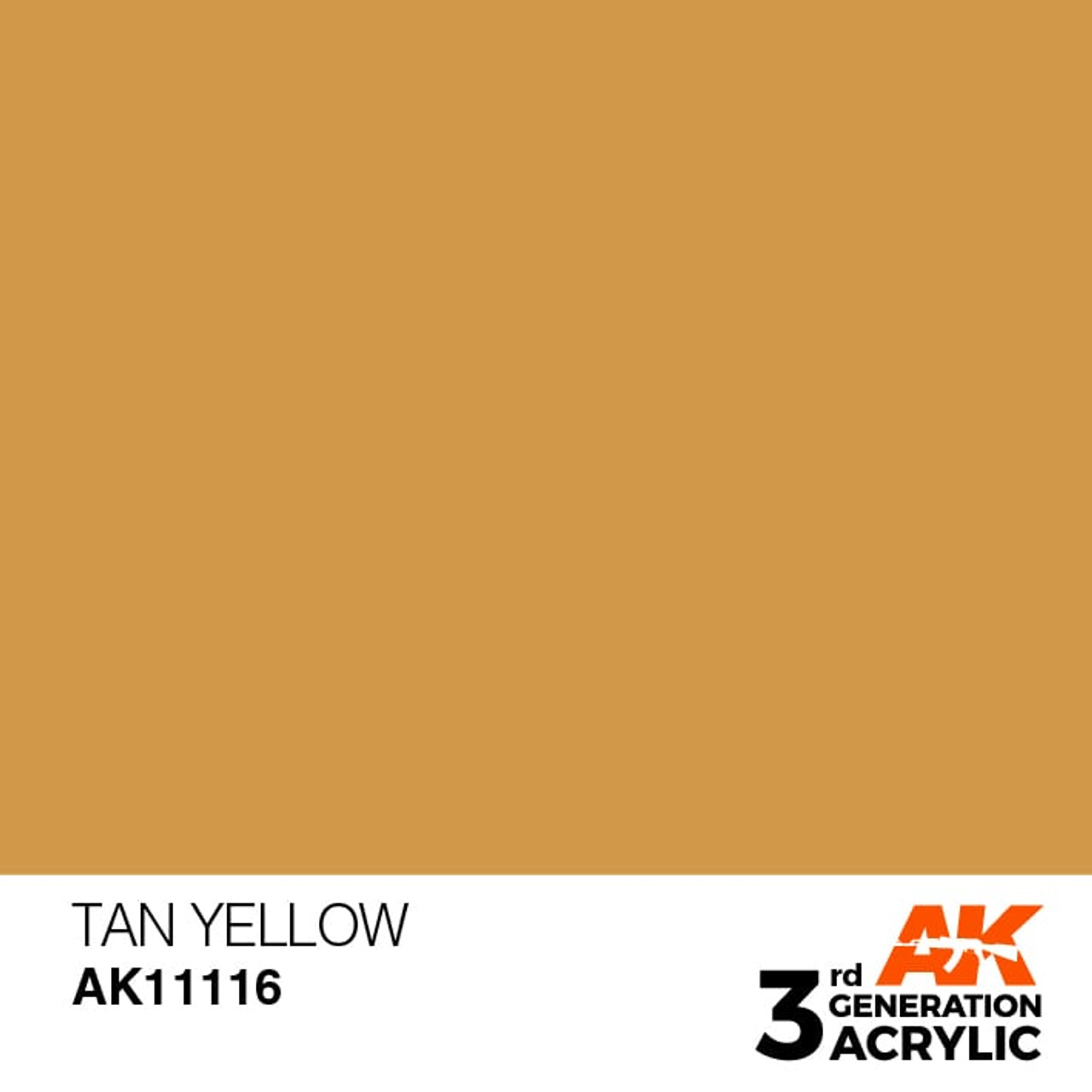 3G 116 -  Tan Yellow - AK11116