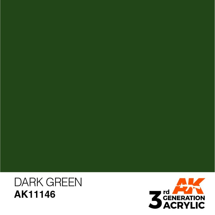 3G 146 - Dark Green - AK11146 - Brookhurst Hobbies