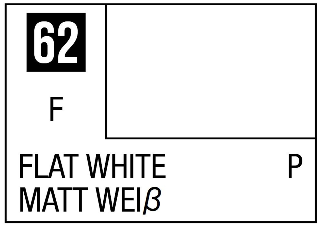 Mr. Color 062 Flat White 10ml, GSI