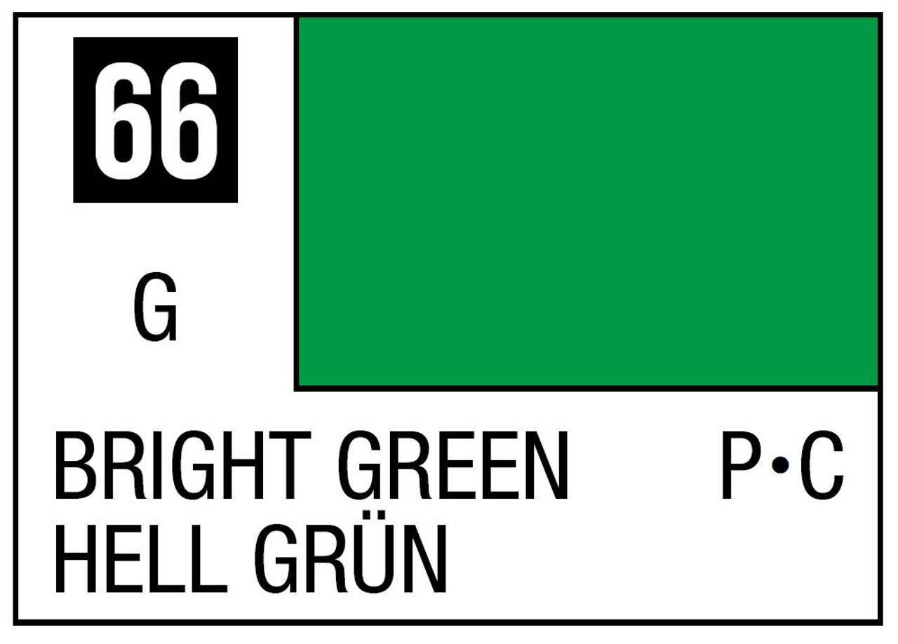 C066 Gloss Bright Green 10ml