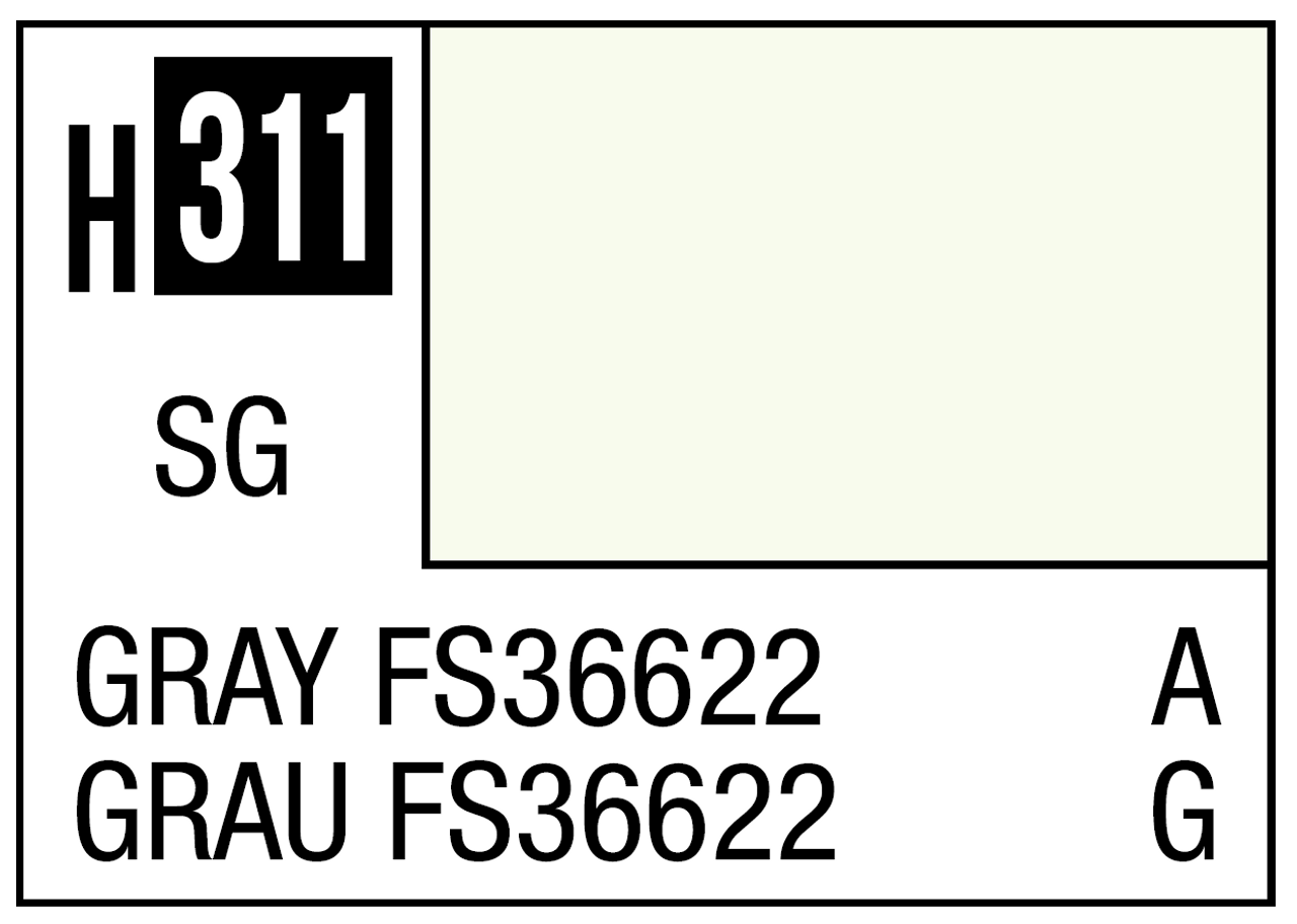 Mr. Color 311 Semi Gloss Gray FS36622 10ml, GSI