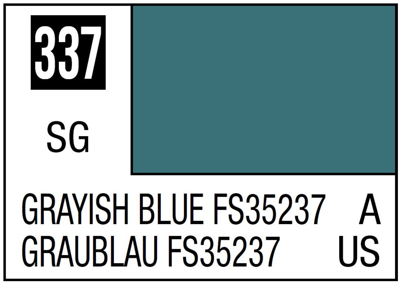 Mr. Color 337 Semi Gloss Grayish Blue FS35237 10ml, GSI