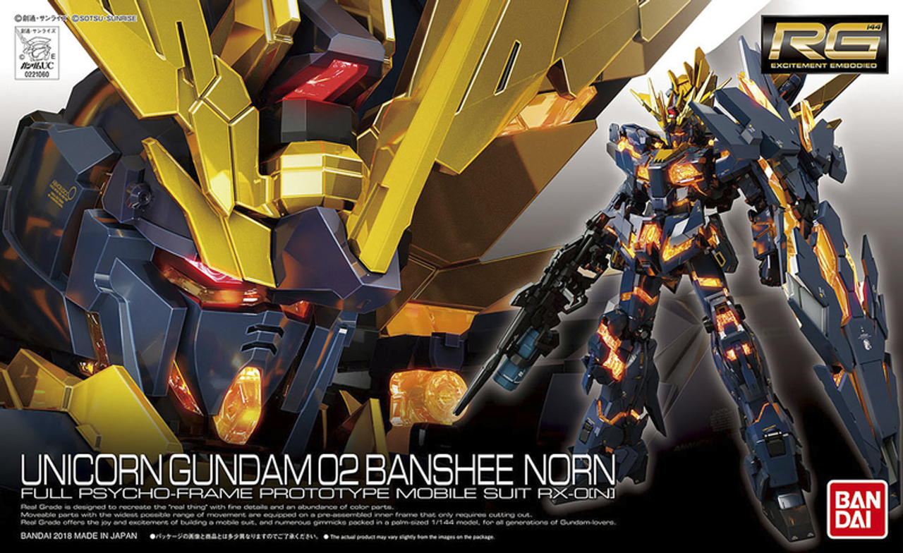 RG #027 - Unicorn Gundam Unit 02 Banshee Type Norn