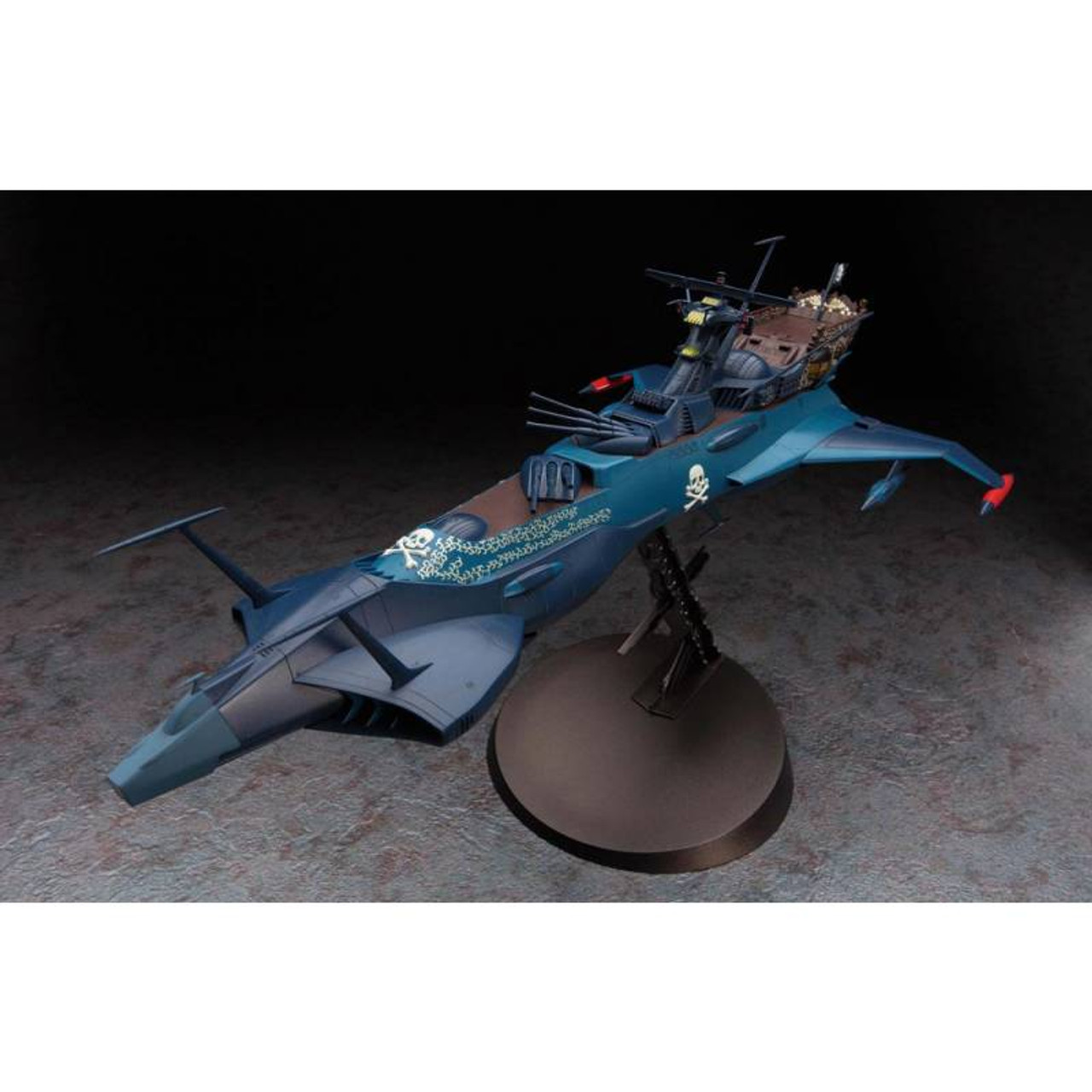 1/1500 Space Pirate Battleship Arcadia Second Ship - Phantom Death Shadow conversion