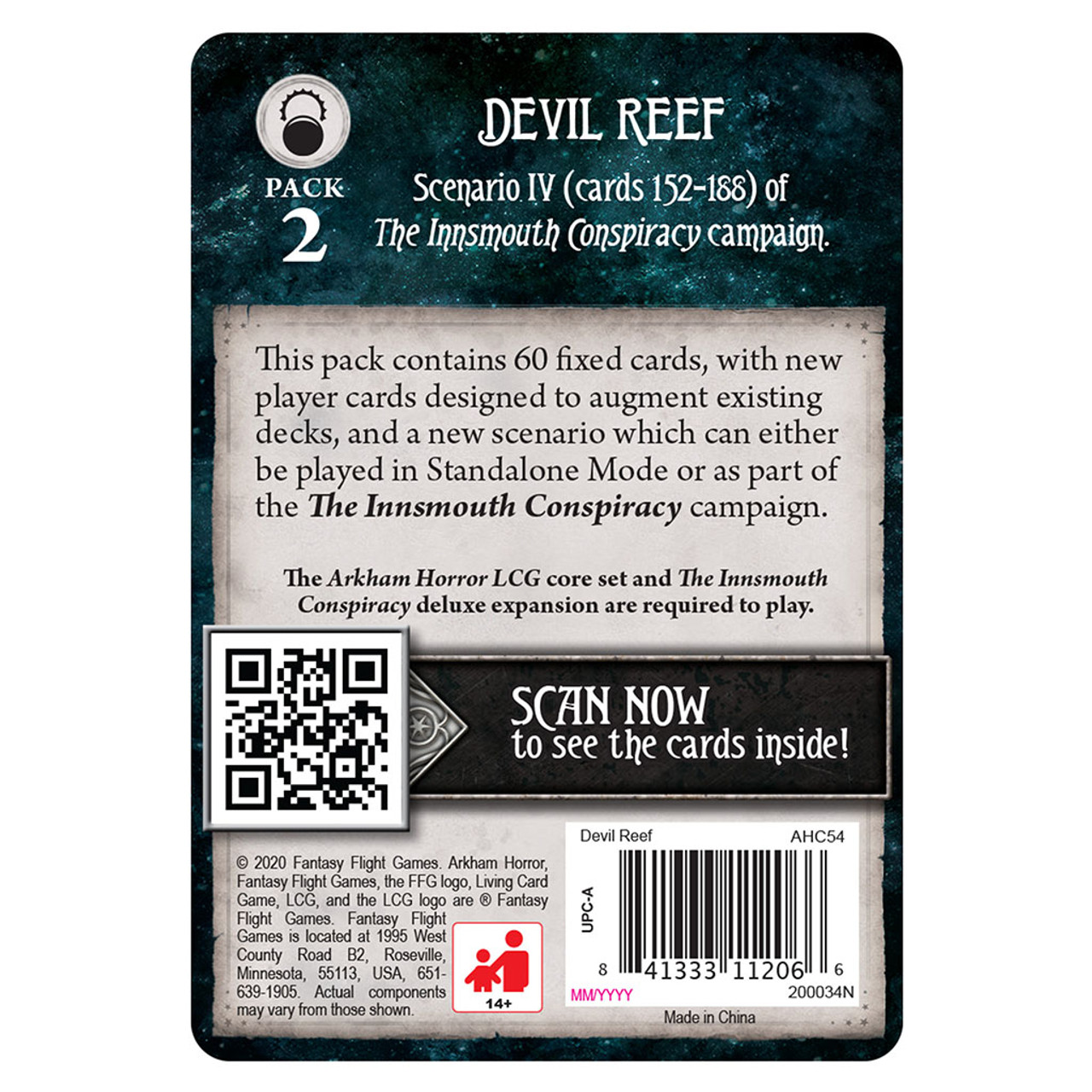 ASMAHC54 Arkham Horror LCG: Devil Reef