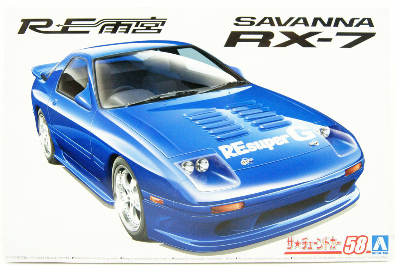 1/24 RE AMEMIYA FC3S RX-7 '89 (MAZDA)