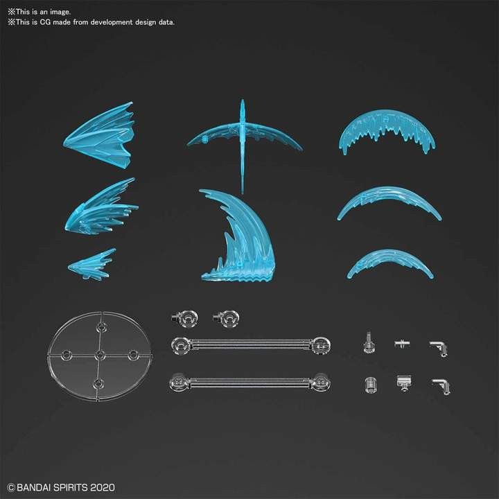 CUSTOMIZE EFFECT (SLASH IMAGE Ver.) [BLUE] - Brookhurst Hobbies