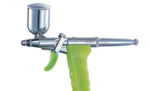 Genesis.XT Pistol, Double Action, Side Fed, 0.35mm Nozzle Genesis.XT Pistol, Double Action, Side Fed, 0.35mm Nozzle