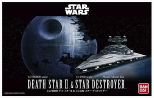 1/270000 DEATH STAR II & 1/14500 STAR DESTROYER 1/270000 DEATH STAR II & 1/14500 STAR DESTROYER