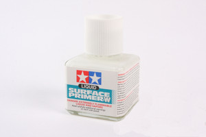 LIQUID SURFACE PRIMER 40ML White - Tamiya 87096 LIQUID SURFACE PRIMER 40ML White - Tamiya 87096