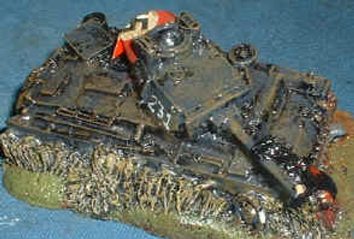 PIG080376 - DESTROYED PANZER III L PIG080376 - DESTROYED PANZER III L